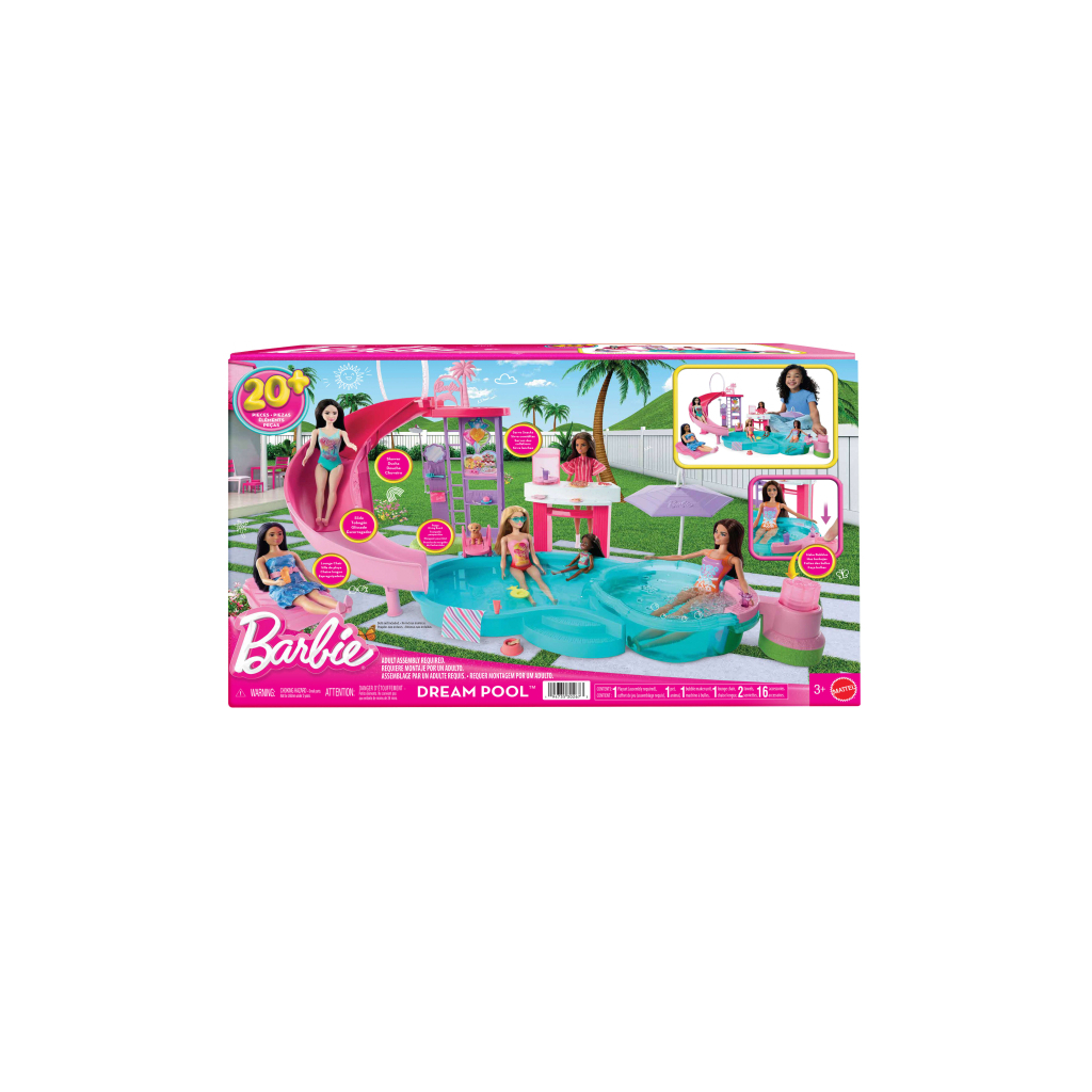 Ігровий набір Barbie Басейн мрії (JFP01) Ігровий набір Barbie Басейн мрії (JFP01)