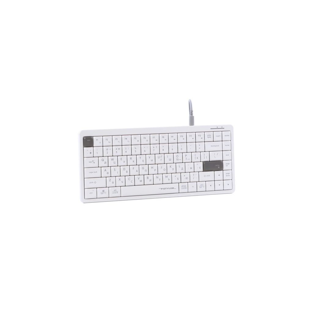 Клавіатура A4Tech FX53 USB UA White (4711421002400) Клавіатура A4Tech FX53 USB UA White (4711421002400)