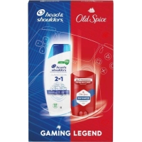 Набір косметики Head & Shoulders Шампунь проти лупи Основний догляд 2-в-1 330 мл + Дезодорант-стік Old Spice Whitewater 50 мл (8006530042710)