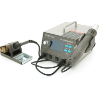 Bakku BA-942D soldering station with digital display for hair dryer and soldering iron, DC:110-240V, 4A,700W, 5 kg (BA-942D)