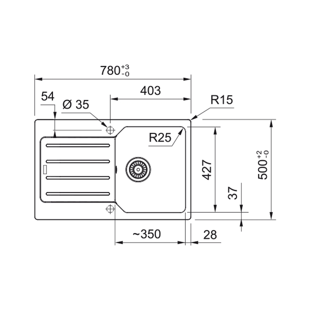 Мийка кухонна Franke City, фраграніт, онікс (114.0701.828) Мийка кухонна Franke City, фраграніт, онікс (114.0701.828)