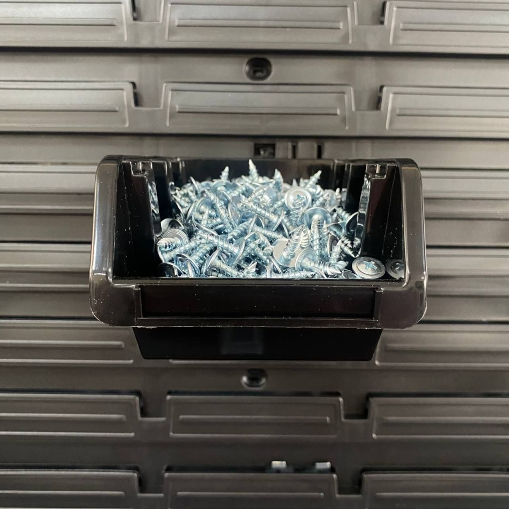 Ящик для інструментів Kistenberg ємність відкрита, чорний, 155*100*70, TRUCK, KTR16-S411 (KTR16-S411)