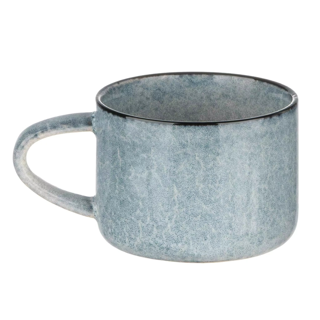 Чашка Ardesto Daiano, 300мл, порцеляна, сірий (AR1730DG)