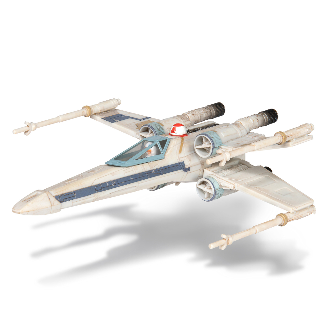 Фігурка Star Wars Medium Vehicle Транспорт та фігурка X-Wing (Blue 1) + Antoc Merric & R2-R9 12.5см (SWJ0025)