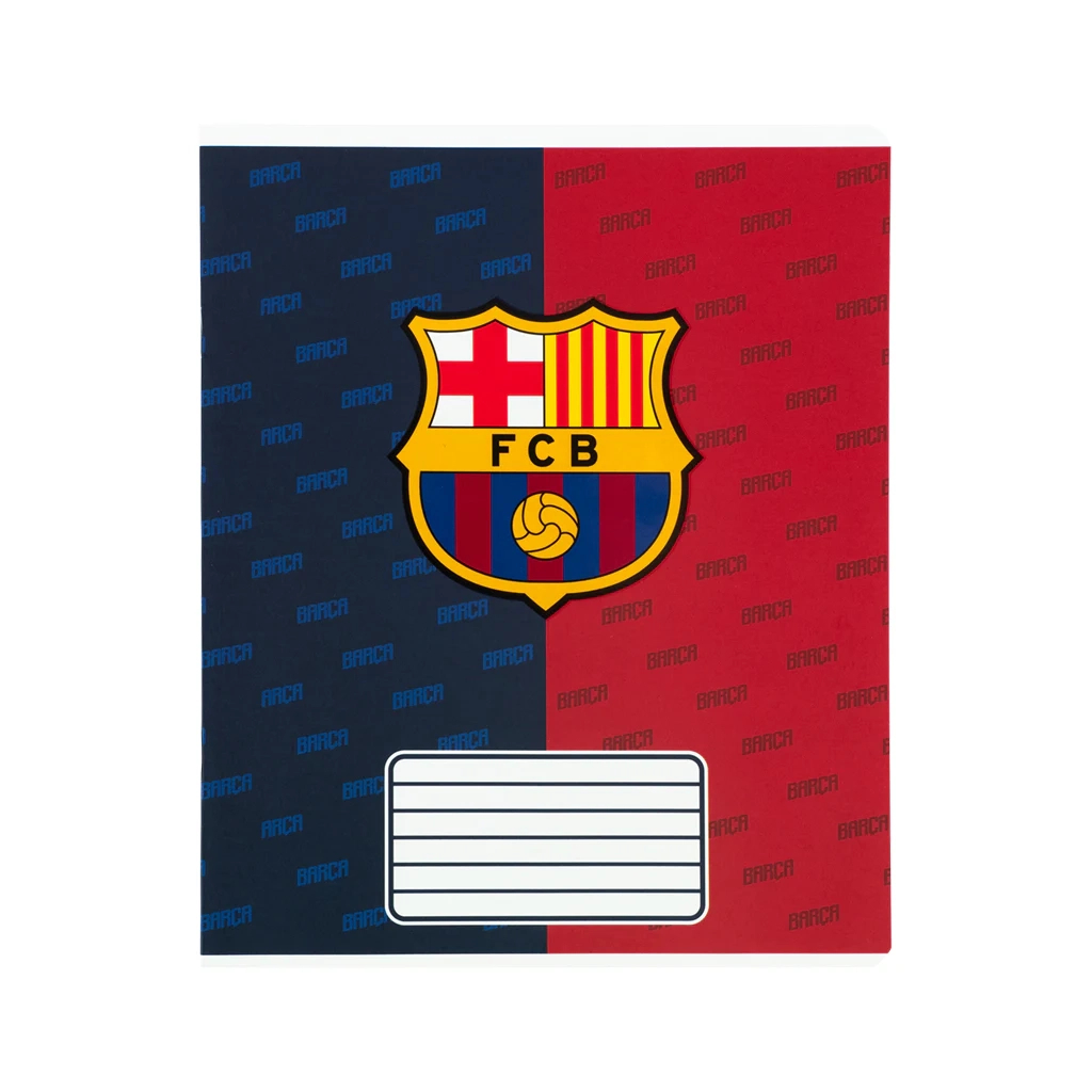 Зошит Kite FC Barcelona, 18 аркушів, лінія (BC26-237)