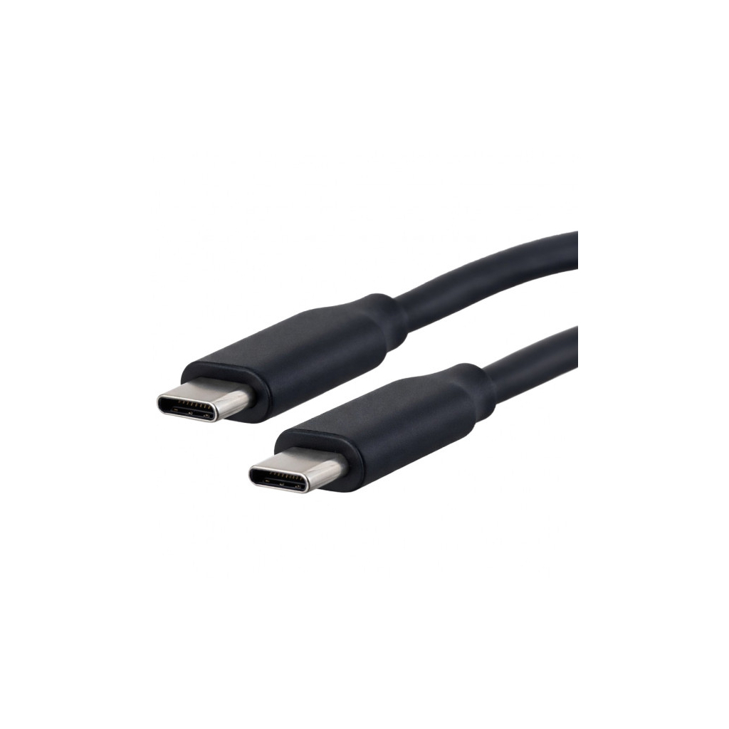 Дата кабель USB-C to USB-C 1.5m 60W black Kingda (KD-UCUC3002-1.5m)