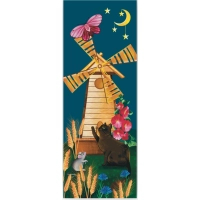 Bookmarks for books Lyutsynka "Mill" 1 pc. (LK000000010) (2000000000010)