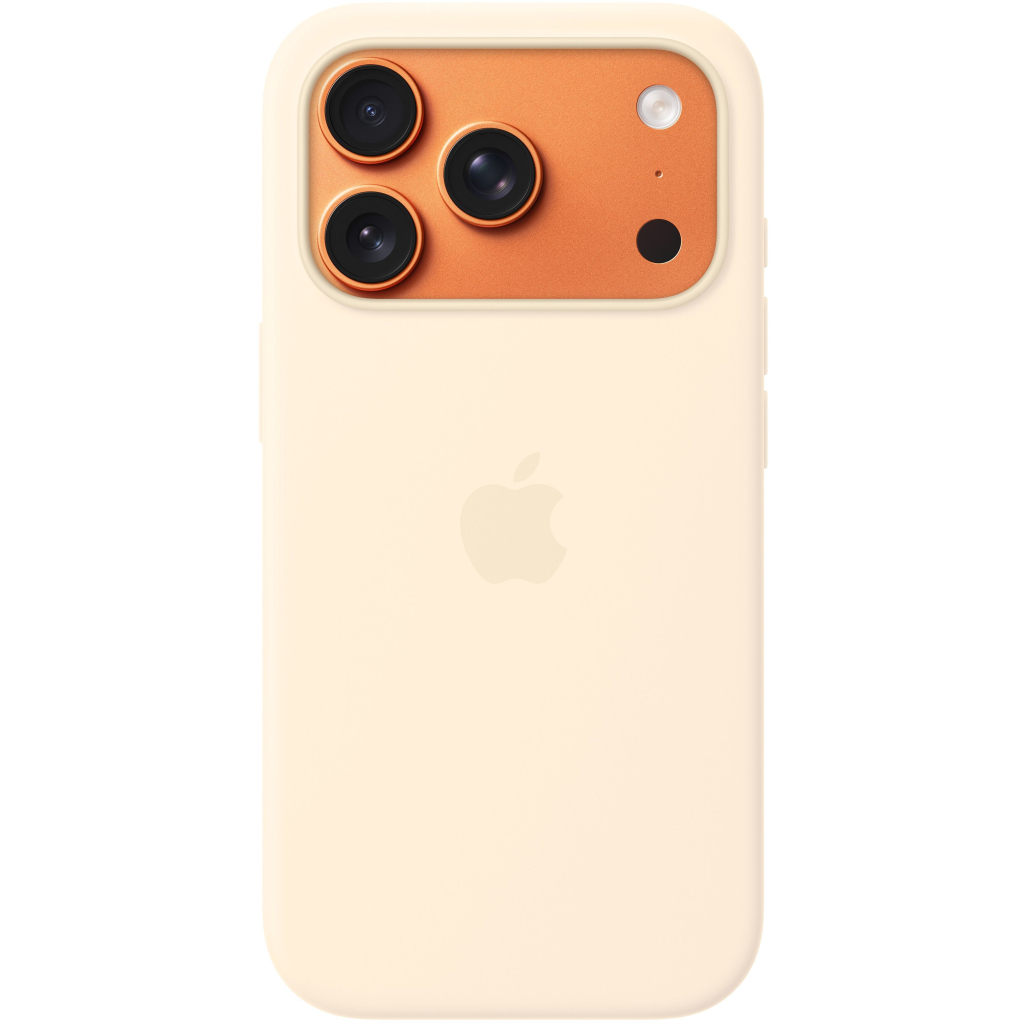 Чохол до мобільного телефона Apple Silicone Case with MagSafe iPhone 17 Pro Vanilla (A3559) (MHVX4ZM/A) Чохол до мобільного телефона Apple Silicone Case with MagSafe iPhone 17 Pro Vanilla (A3559) (MHVX4ZM/A)