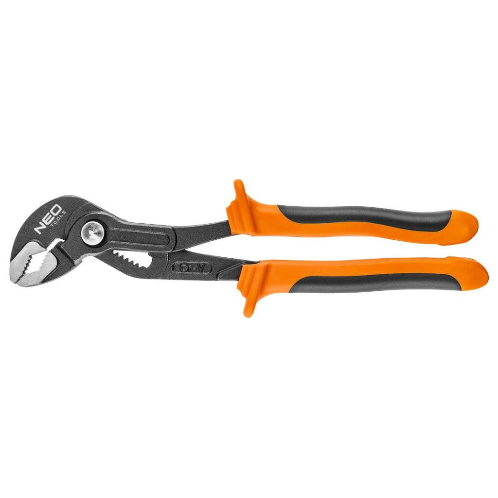 Кліщі Neo Tools переставні, 45°, робочий діапазон 0-36мм, 240мм (01-200)