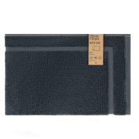 ARDESTO towel Mat for feet terry Ritual 50 x 70 cm, 100% cotton, dark gray (ART2657RR)