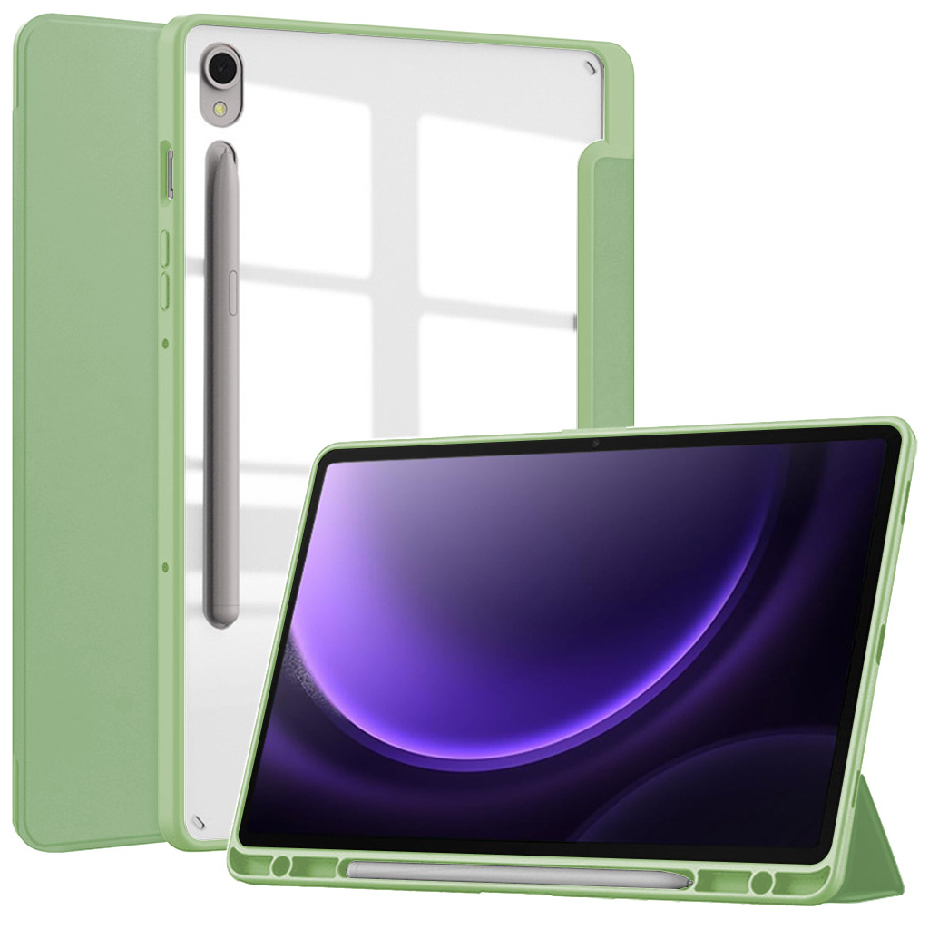 Чохол до планшета BeCover Soft Edge Samsung Galaxy Tab S9 (SM-X710/SM-X716) / S9 FE (SM-X510/SM-X516B) 11.0" Green (710776)