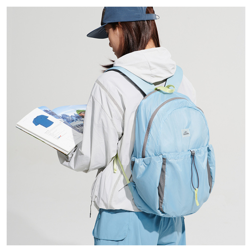 Рюкзак туристичний Naturehike компактний CNK2450XB026, 20 л, блакитний (6927595785430) Рюкзак туристичний Naturehike компактний CNK2450XB026, 20 л, блакитний (6927595785430)