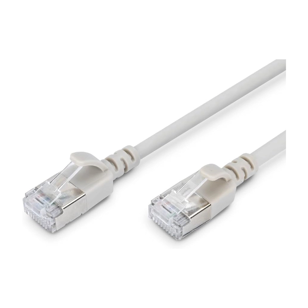 Патч-корд 2м, FTP, cat.6A, Sliim, AWG 32/7, Cu, LSZH, grey Digitus (DK-1632-A-020S)