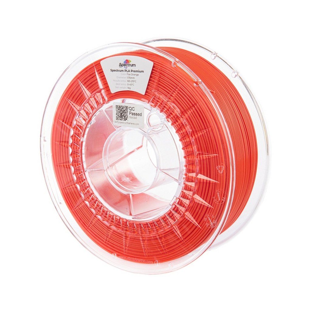 Пластик для 3D-принтера Spectrum PLA Premium 1.75mm 1kg Orange, Fox (80842)