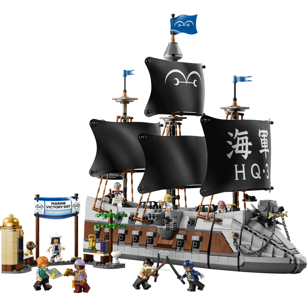 Конструктор LEGO One Piece Морський бойовий корабель Ґарпа (75646-) Конструктор LEGO One Piece Морський бойовий корабель Ґарпа (75646-)