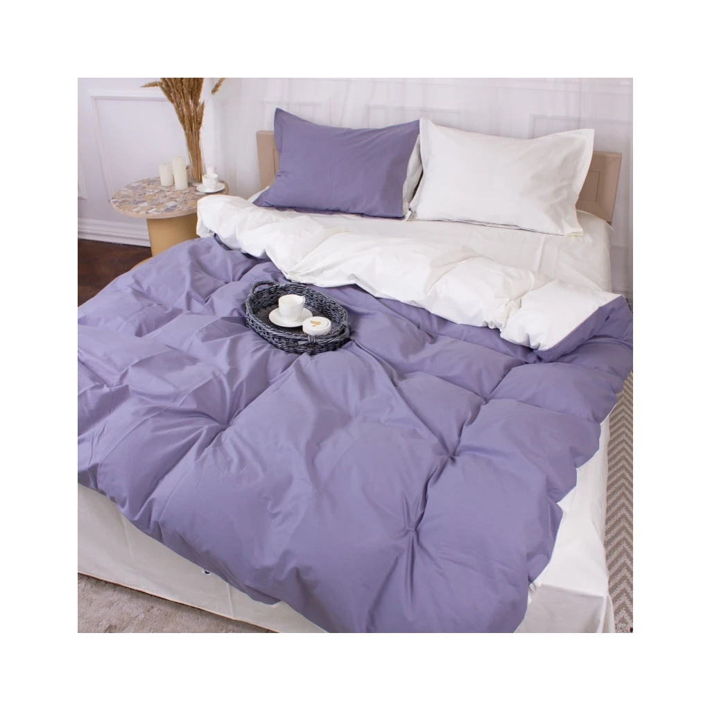 Постільна білизна MirSon Poplin Line 002 + 056 Kathleen 200 x 220 (2200006280309)