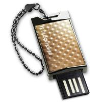 USB флеш накопичувач Silicon Power 8Gb 851 gold (SP008GBUF2851V1G)