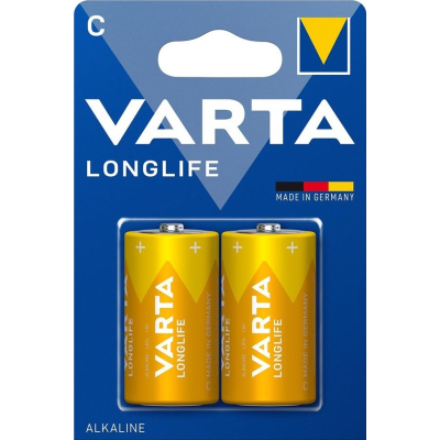 Battery Varta C (LR14) Longlife Extra * 2 (4114101412)