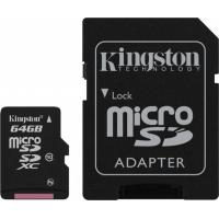 Карта пам'яті 64Gb microSDXC class 10 Kingston (SDCX10/64GB)