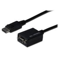 Кабель мультимедійний DisplayPort to VGA Digitus (DB-340403-001-S)