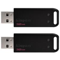 USB флеш накопичувач Kingston 2x32GB DataTraveler 20 USB 2.0 (DT20/32GB-2P)