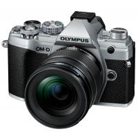 Цифровий фотоапарат Olympus E-M5 mark III 12-45 PRO Kit silver/black (V207092SE000)