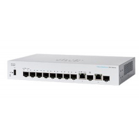 Комутатор мережевий Cisco CBS350-8S-E-2G-EU