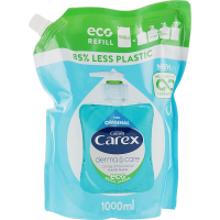 Рідке мило Carex Splash антибактеріальне змінний блок 1 л (5000101168079)