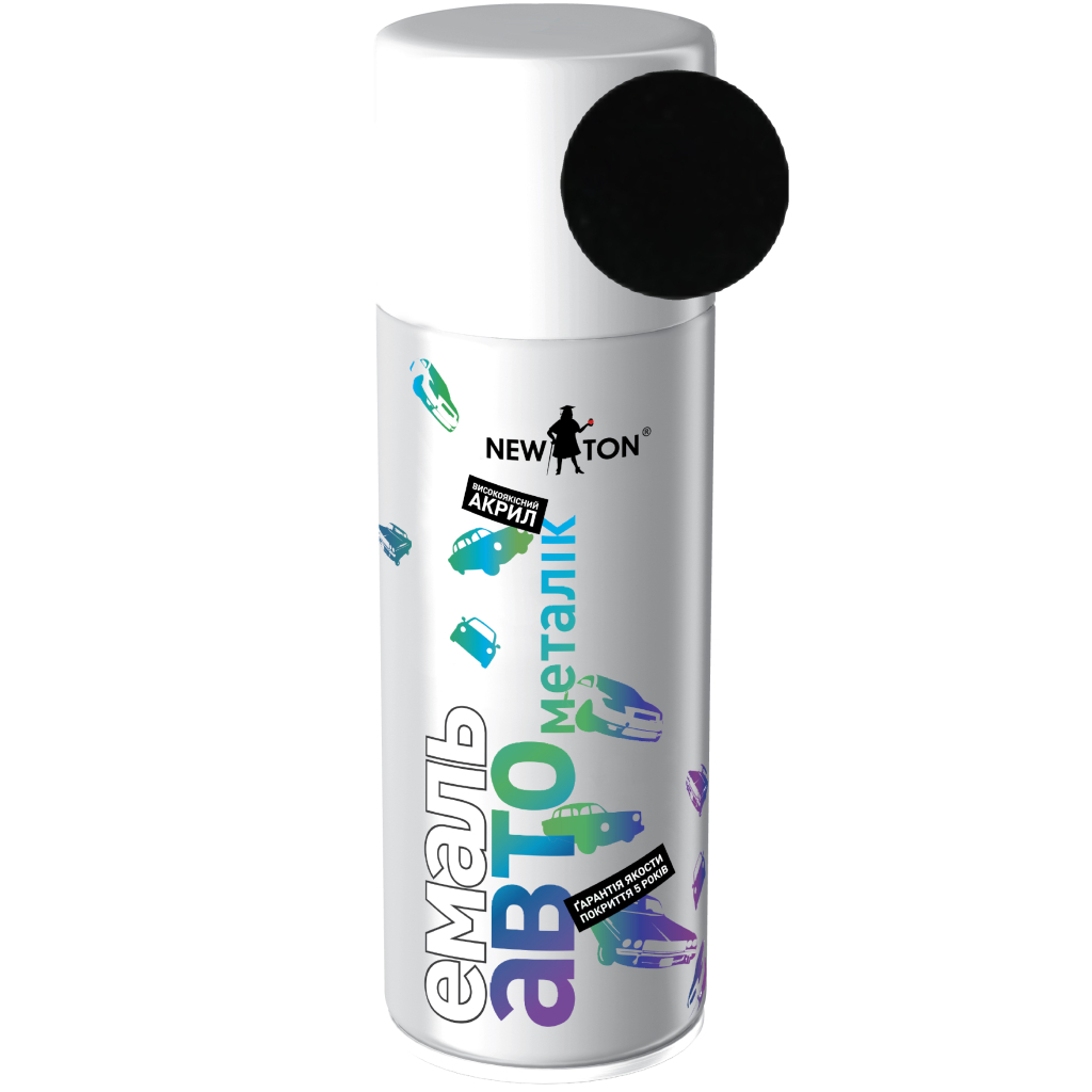 Аерозольна фарба для автомобіля New Ton 602 мет. авантюрин 150 мл (000000539) Аерозольна фарба для автомобіля New Ton 602 мет. авантюрин 150 мл (000000539)