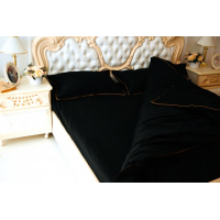 Bedding MirSon Satin Corner Black Pearl 220x240 - King Size (2200001484467)