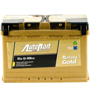 Car battery AutoPart 82 Ah/12V Galaxy Gold Ca-Ca (ARL082-GGL0)