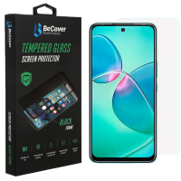 Скло захисне BeCover Infinix HOT 12 Play NFC (X6816D) 3D Crystal Clear Glass (708089)
