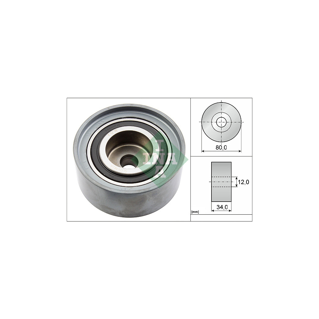 Ролик натягувача ременя INA 532 0527 10 Ролик натягувача ременя INA 532 0527 10