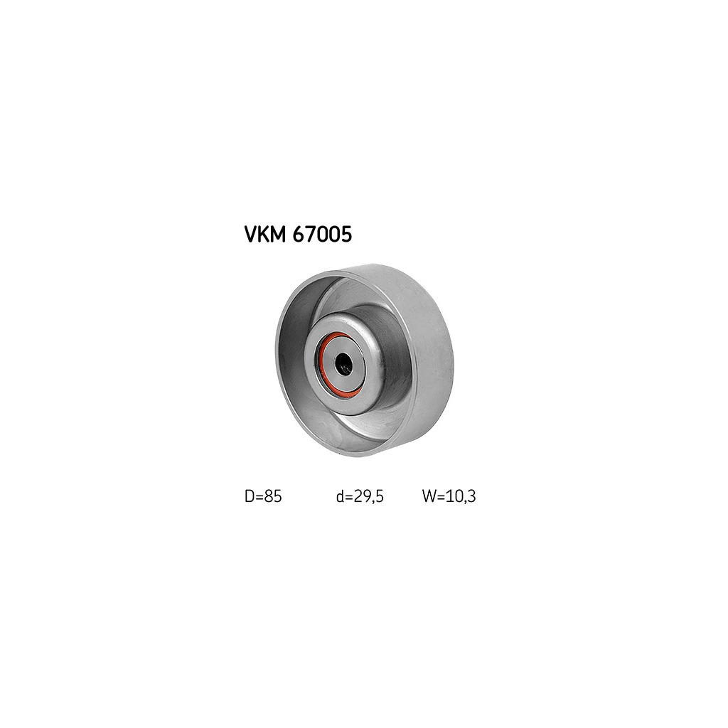 Ролик натягувача ременя SKF VKM 67005 Ролик натягувача ременя SKF VKM 67005