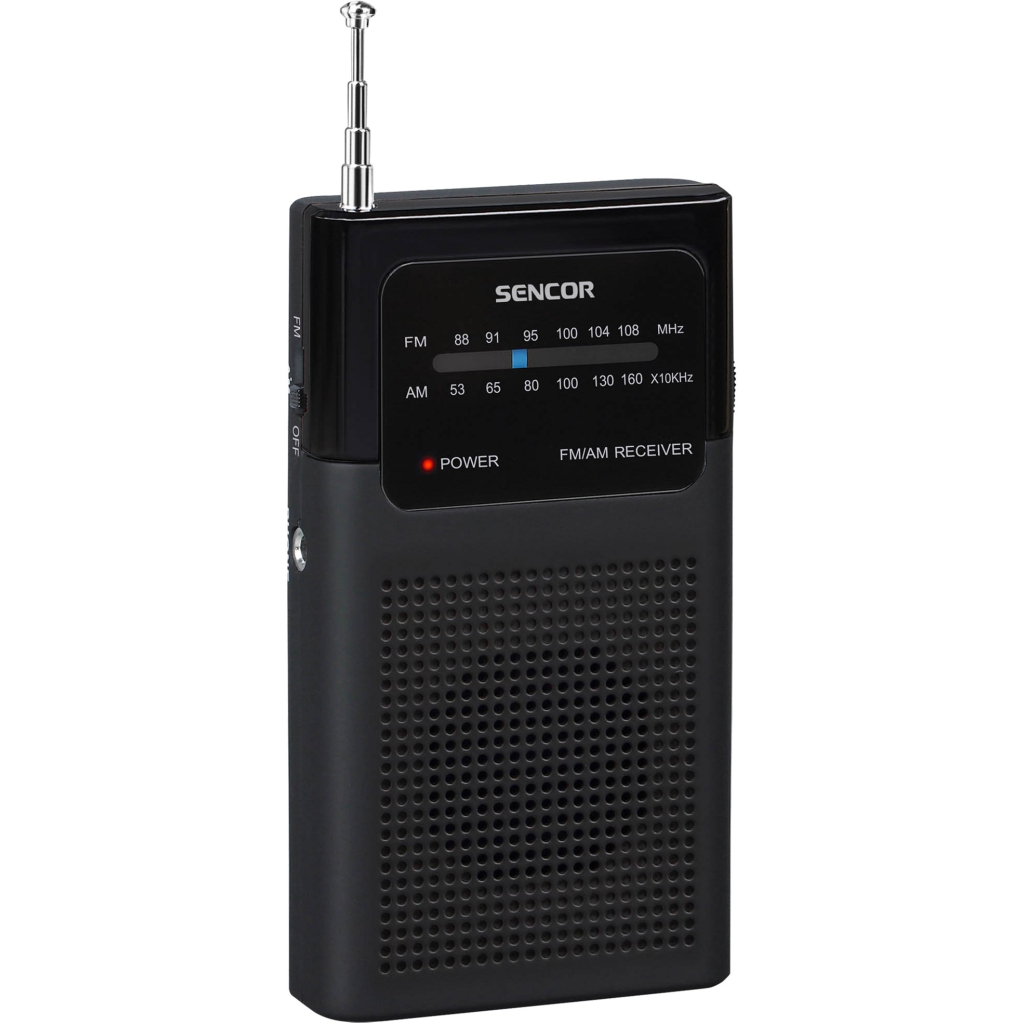 Портативний радіоприймач Sencor SRD 1100 Black (35049372)