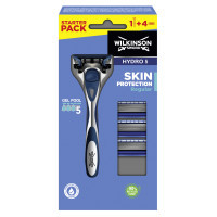 Shaver Wilkinson Sword Hydro 5 Clampack + 4 replaceable cartridges (4027800216505)