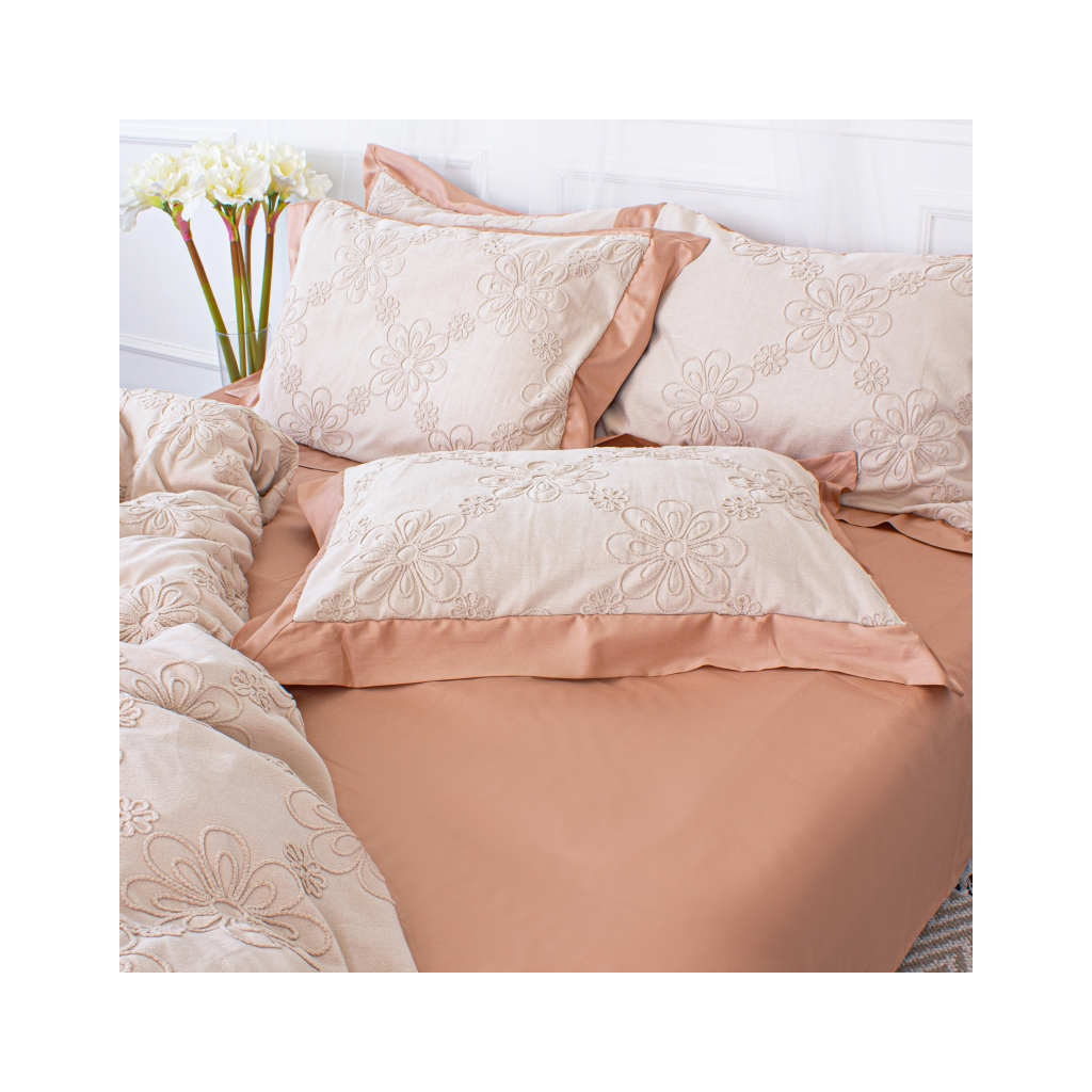 Постільна білизна MirSon Pique Cotton Warm sun сімейний євро (2200006536659) Постільна білизна MirSon Pique Cotton Warm sun сімейний євро (2200006536659)