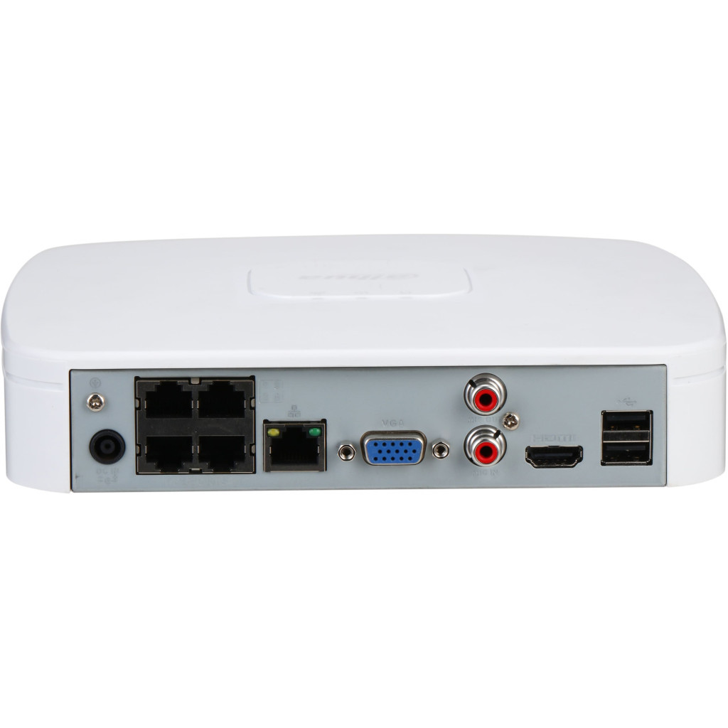 Реєстратор для відеоспостереження Dahua DHI-NVR2104-P-I2