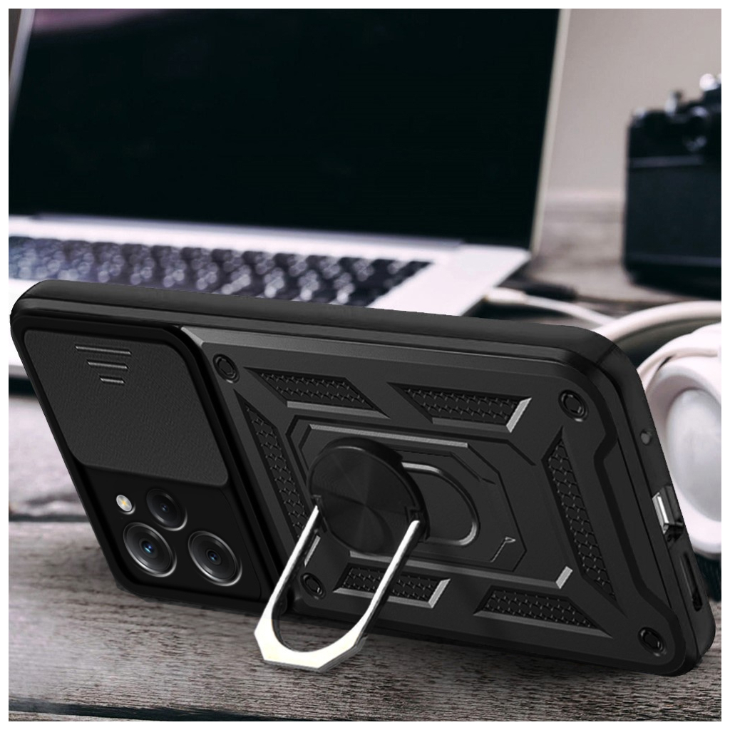 Чохол до мобільного телефона BeCover Military Poco X5 Pro 5G Black (709114) Чохол до мобільного телефона BeCover Military Poco X5 Pro 5G Black (709114)