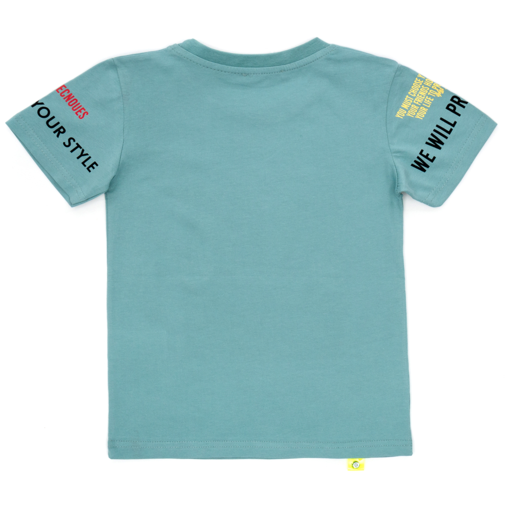 Футболка дитяча Blueland PEACEFUL (11016-116B-mint)