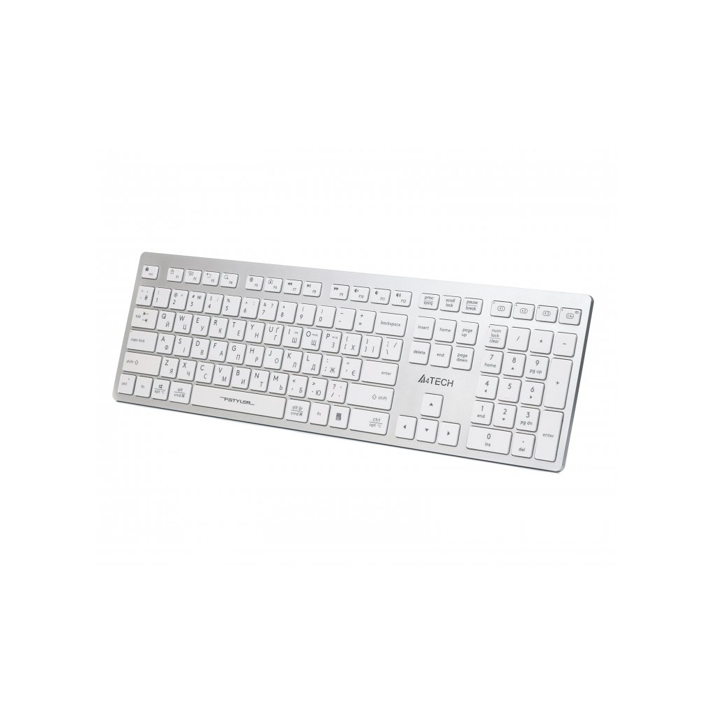 Клавіатура A4Tech FBX50C USB/Bluetooth White (4711421972772) Клавіатура A4Tech FBX50C USB/Bluetooth White (4711421972772)