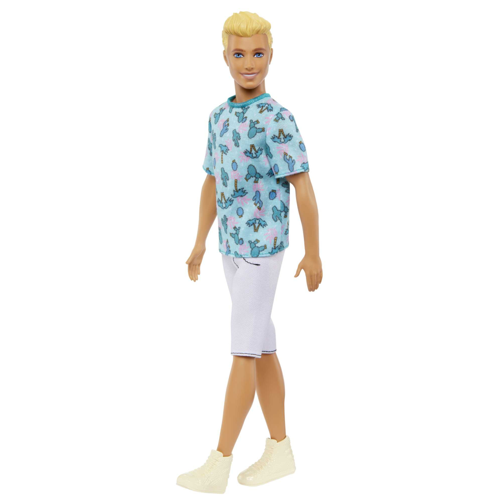 Лялька Barbie Fashionistas Кен у футболці з кактусами (HJT10)