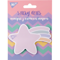 Yes note paper with a sticky layer curly Glamor 40 sheets (170351)