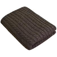 Plaid Provence SOFT braids Mocha 140x180 cm (4823093410459)