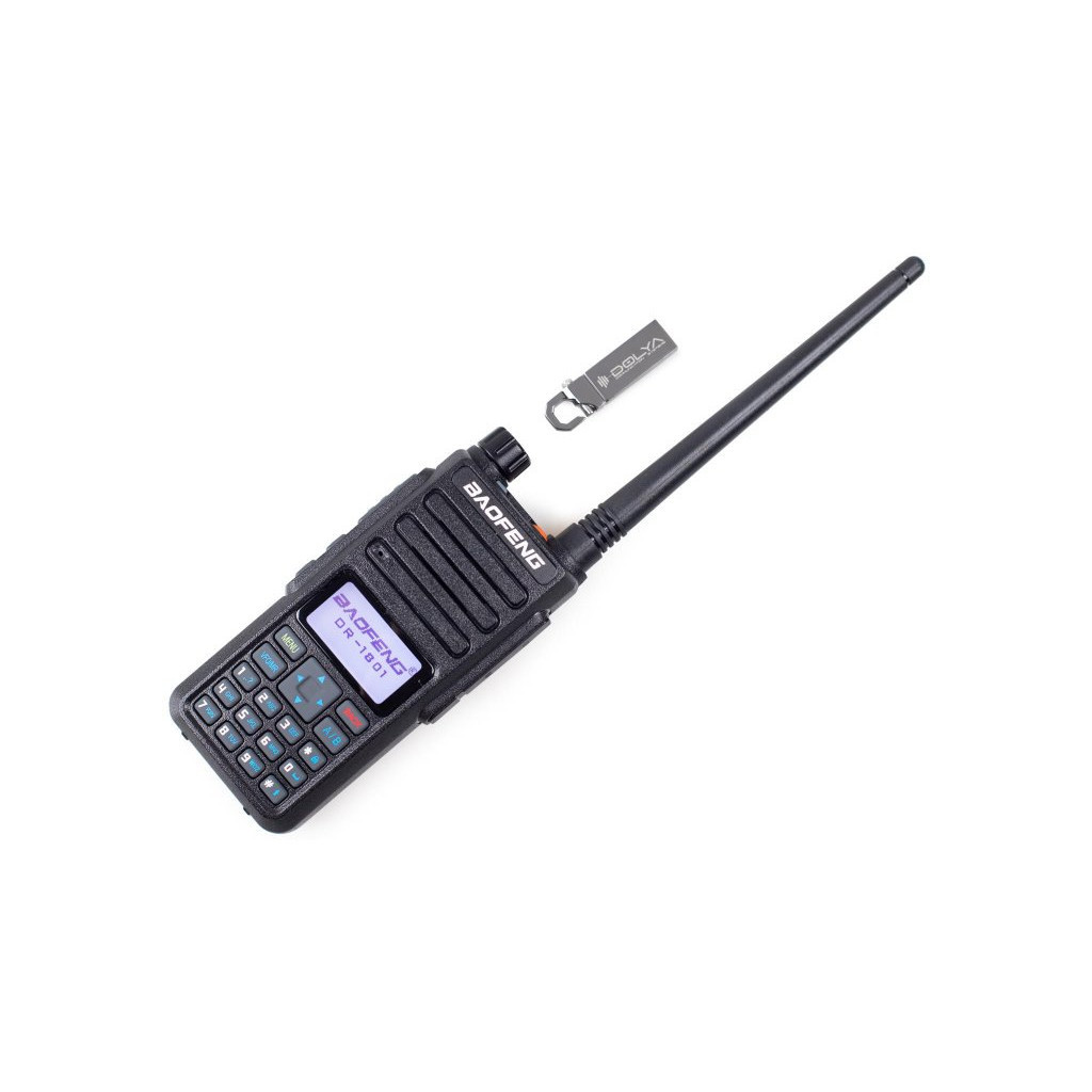 Портативна рація Baofeng DR-1801UV із AES+ флеш пам'ять 64 ГБ