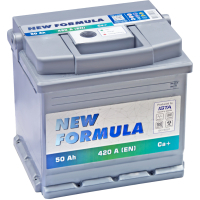 Акумулятор автомобільний NEW FORMULA 50Ah (+/-) 420EN (5502202210)