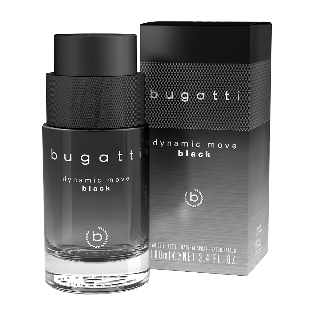 Туалетна вода Bugatti Dynamic Move Black 100 мл (4051395412189)