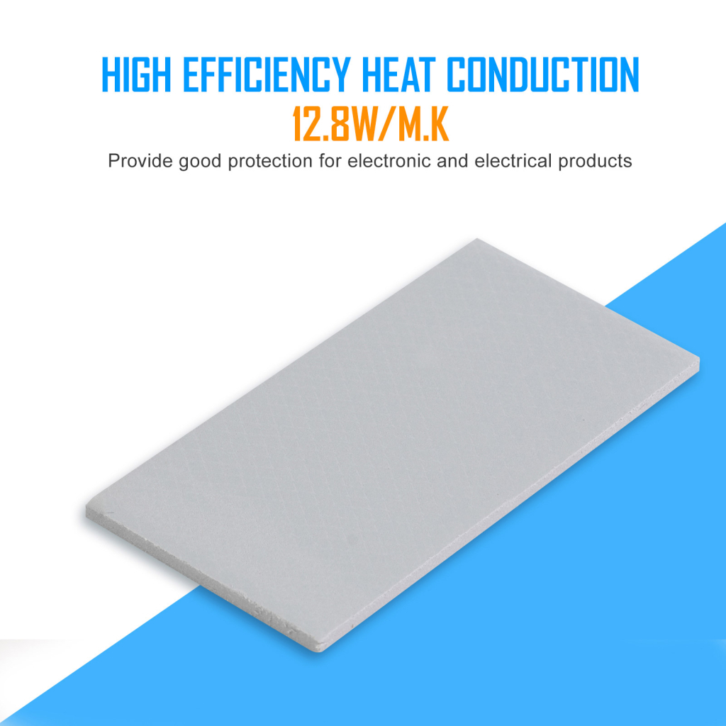 Термопрокладка Zezzio Thermal Pad 12.8 W/mK 85х45x1 мм Термопрокладка Zezzio Thermal Pad 12.8 W/mK 85х45x1 мм