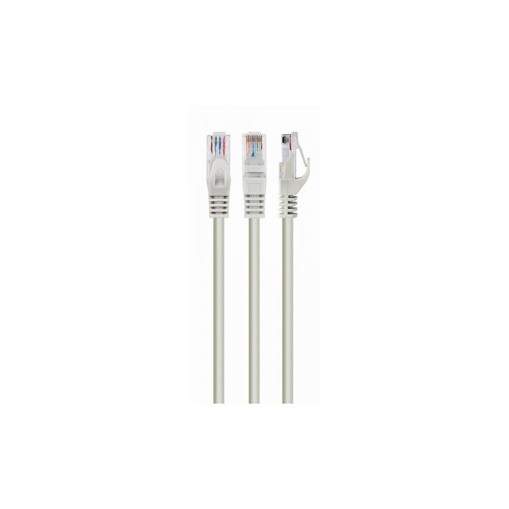 Патч-корд 15м UTP cat 6 CCA gray Cablexpert (PP6U-15M)