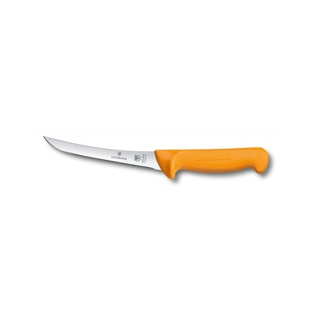 Кухонний ніж Victorinox Swibo Boning Semi-flex 13 см Жовтий (5.8404.13)